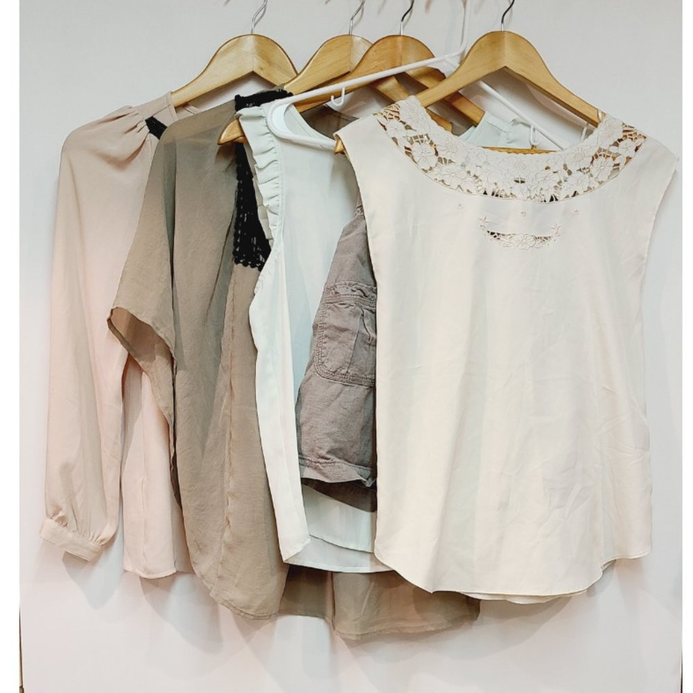 (2/$30) LC Lauren Conrad LOFT XS Top Skirt Lot